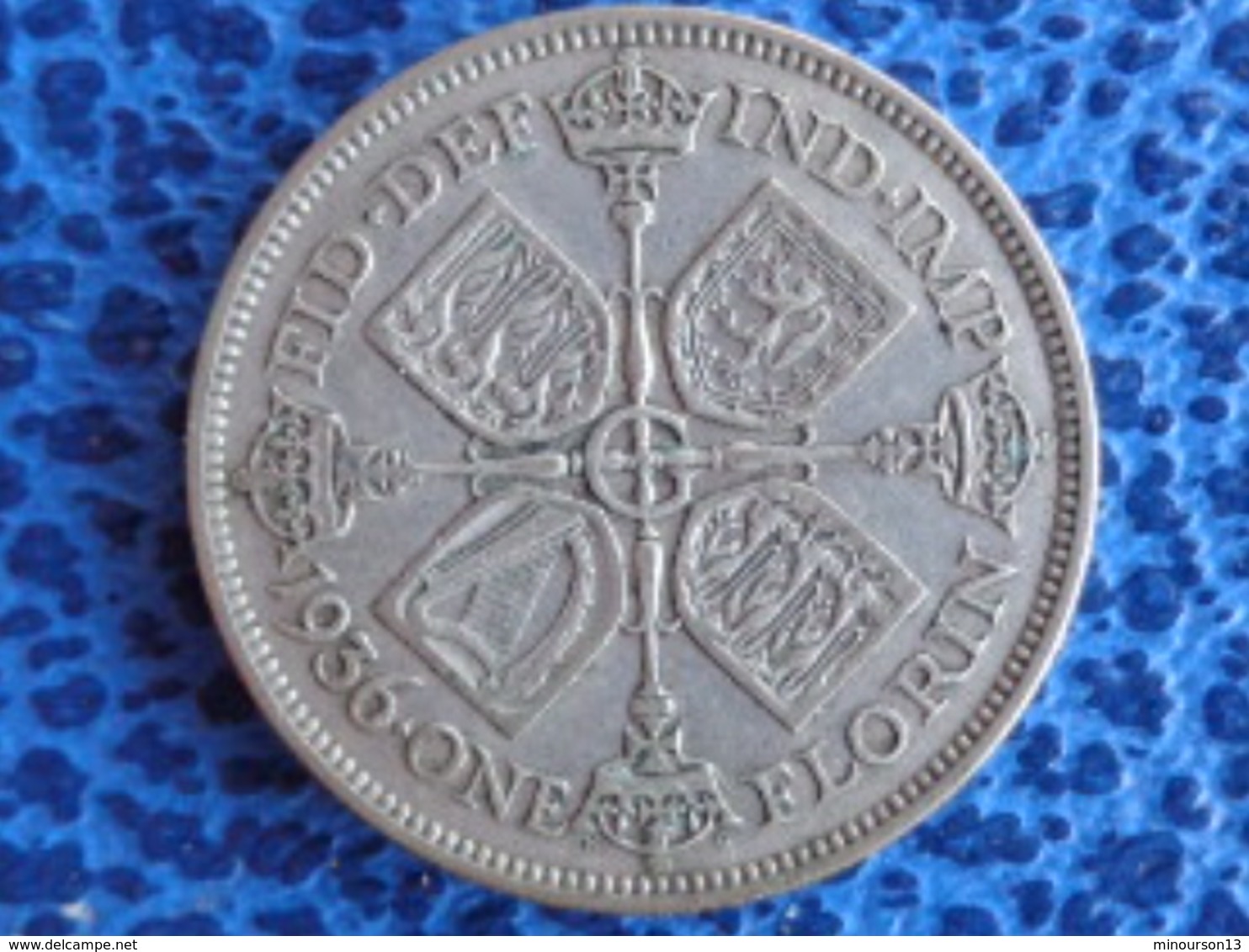 SUPERBE ONE FLORIN ARGENT 1936 - GEO V - Autres & Non Classés