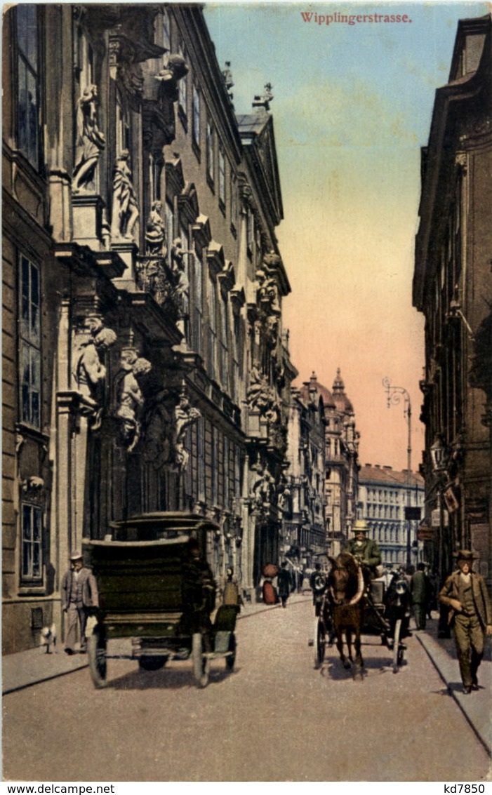 Wien - Wipplingerstrasse - Kutsche - Altri & Non Classificati