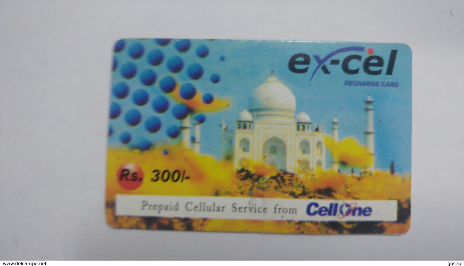 India-ex-cel-recharge Card-(30b)-(rs.300)-(30.6.2005)-(jaipur)-card Used+1 Card Prepiad Free - Indien