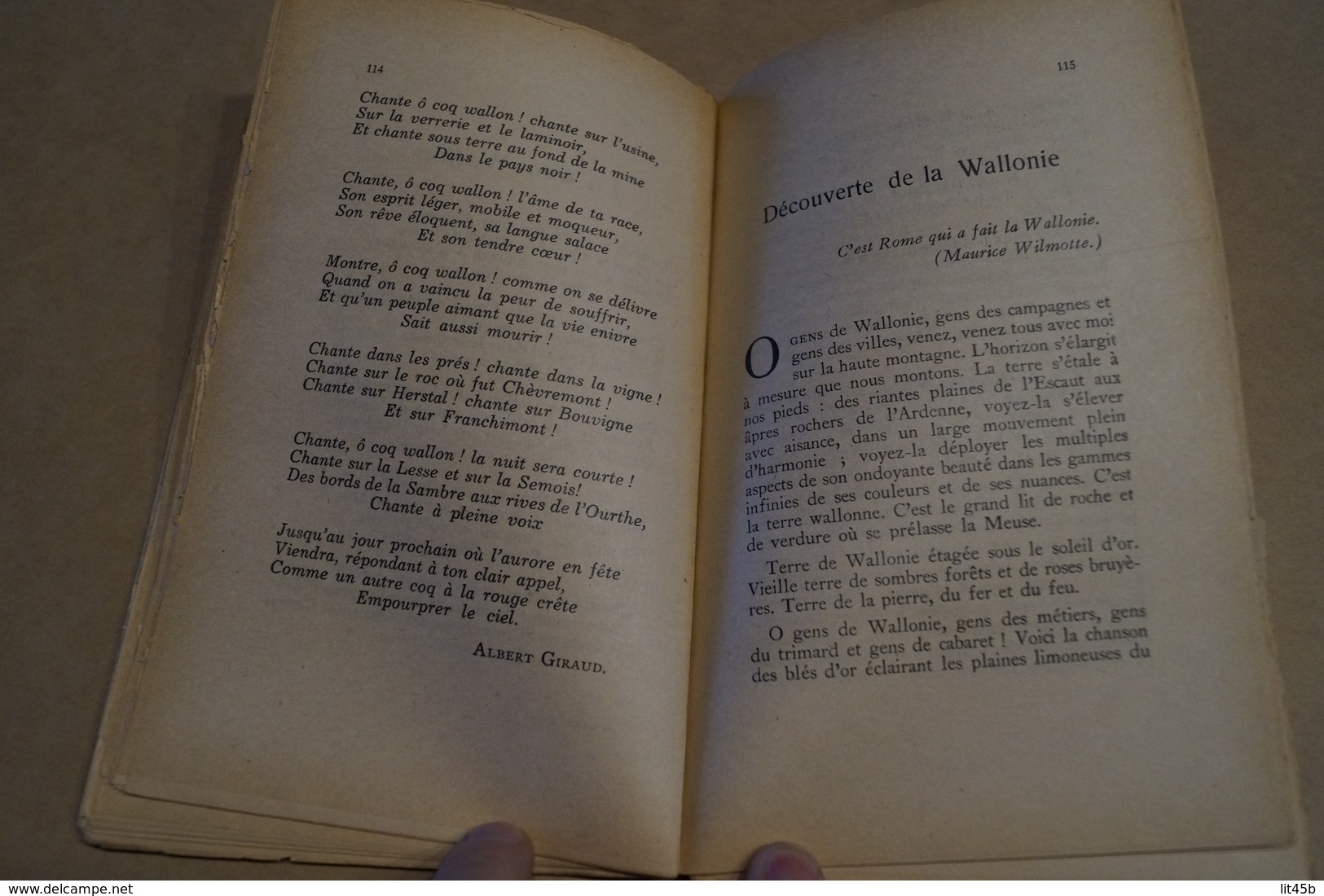 ancien almanach Wallon 1947,édité en 1946,complet 234 pages,20 Cm./12,5 Cm.collection