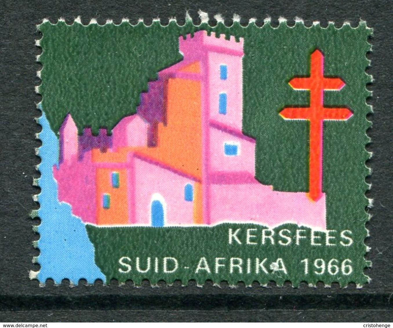 South Africa 1966 Christmas TB Label Used - Other & Unclassified