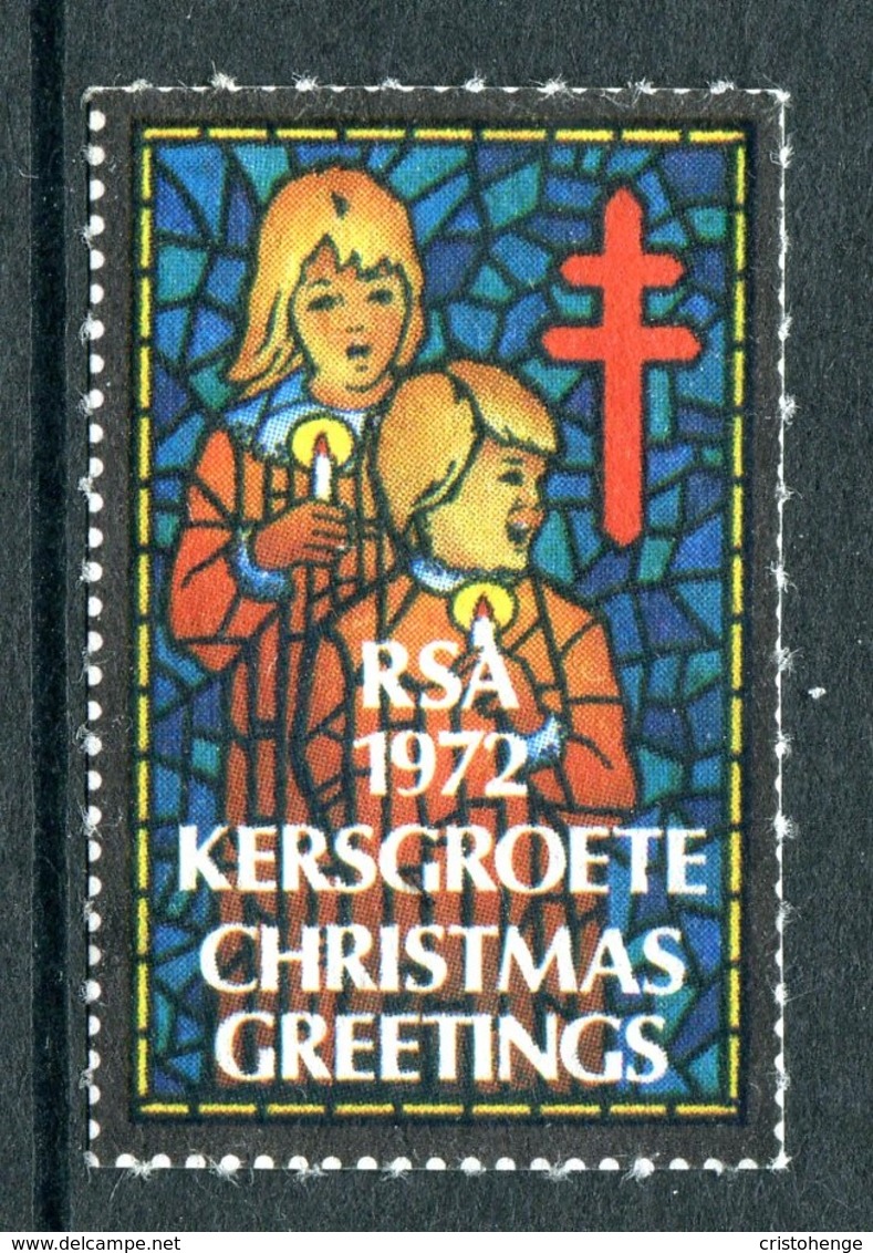 South Africa 1972 Christmas TB Label Used - Other & Unclassified