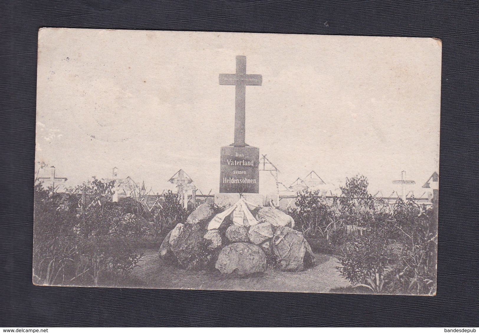 AK Lettlland Lettonie Tuckum Tukums Heldenfriedhof Soldatenfriedhof Guerre 14-18 Feldpost - Lettonie