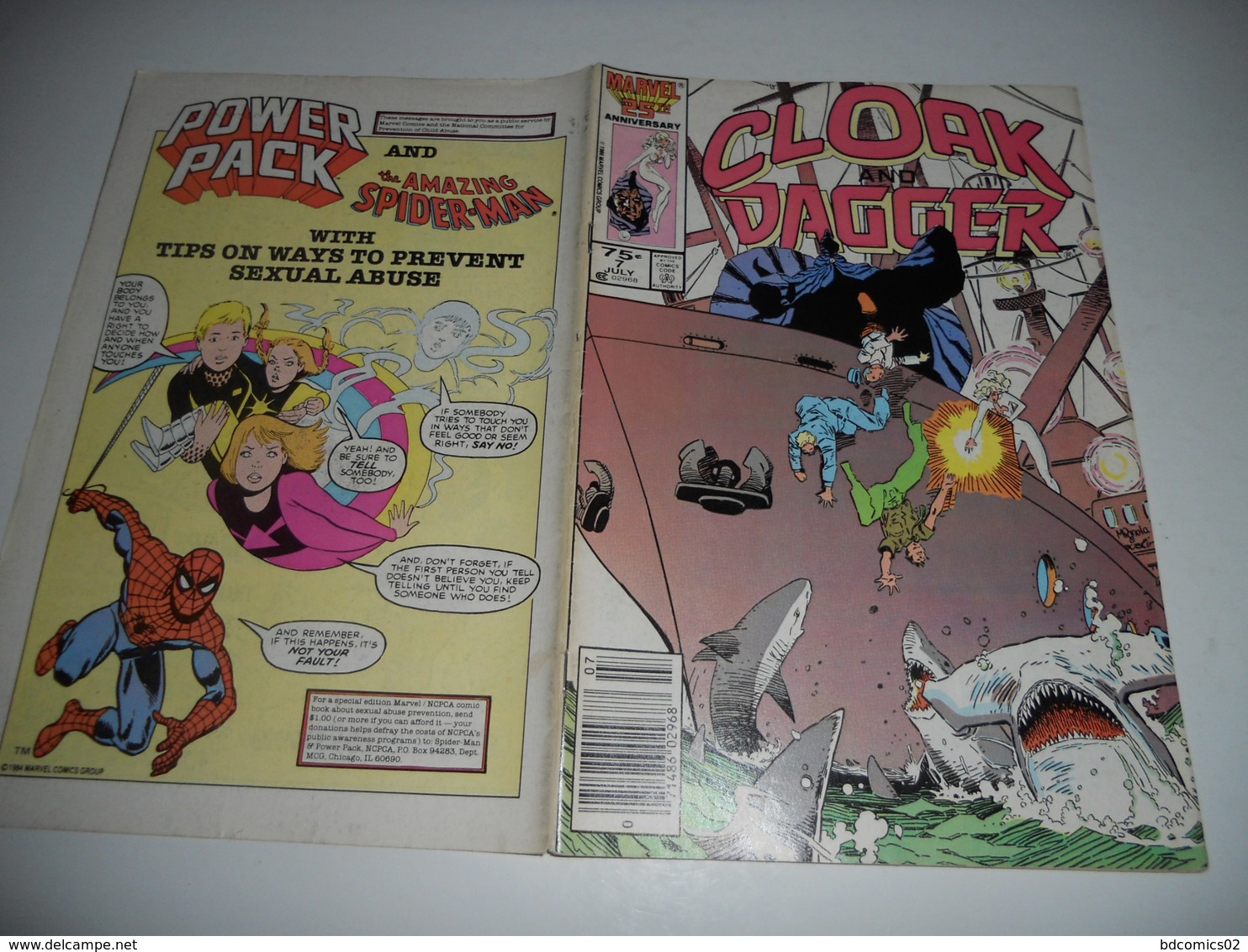 The Mutant Misadventures Of Cloak And Dagger N° 7 (Marvel Comics)L 1986 - Inferno En V O - Marvel