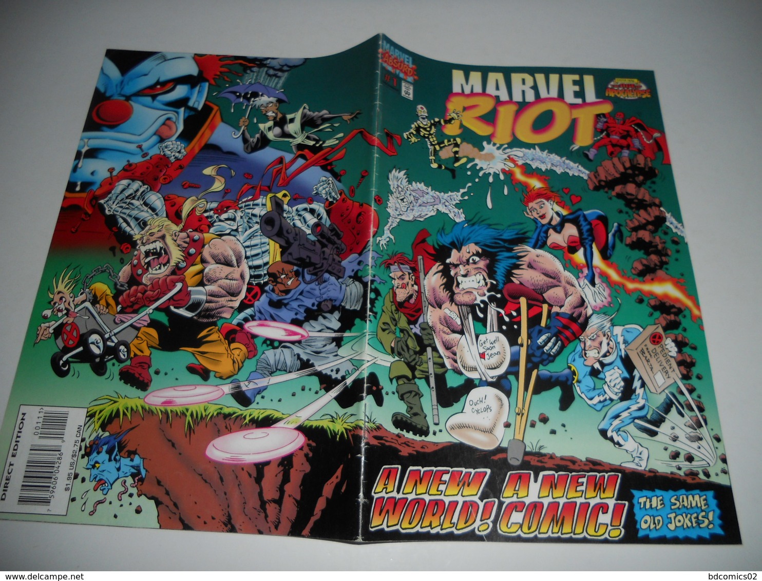 Marvel Comics Marvel Riot December 1995 No. 1 EN V O - Marvel