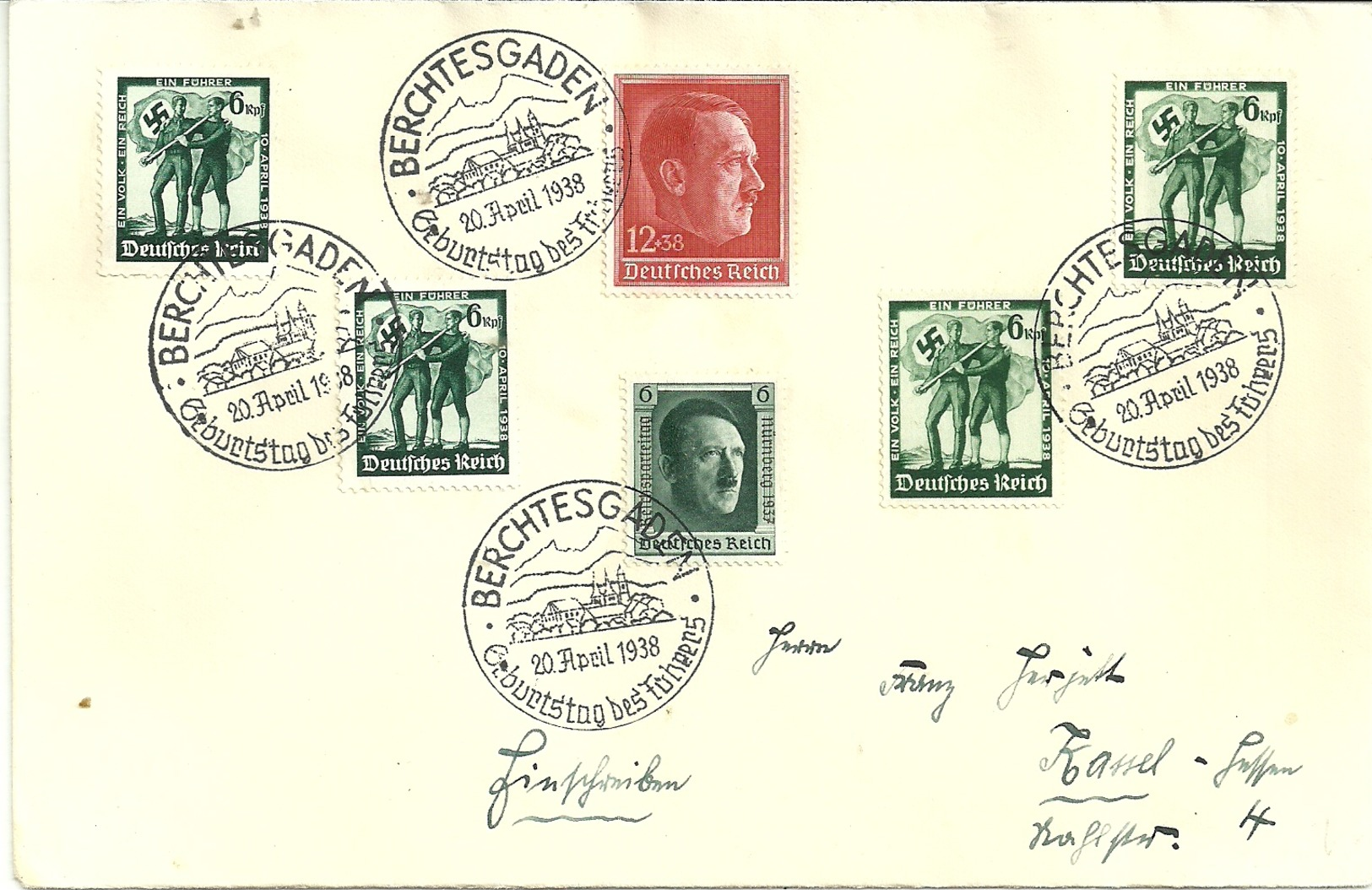 1938 Interessanter Brief - Briefe U. Dokumente
