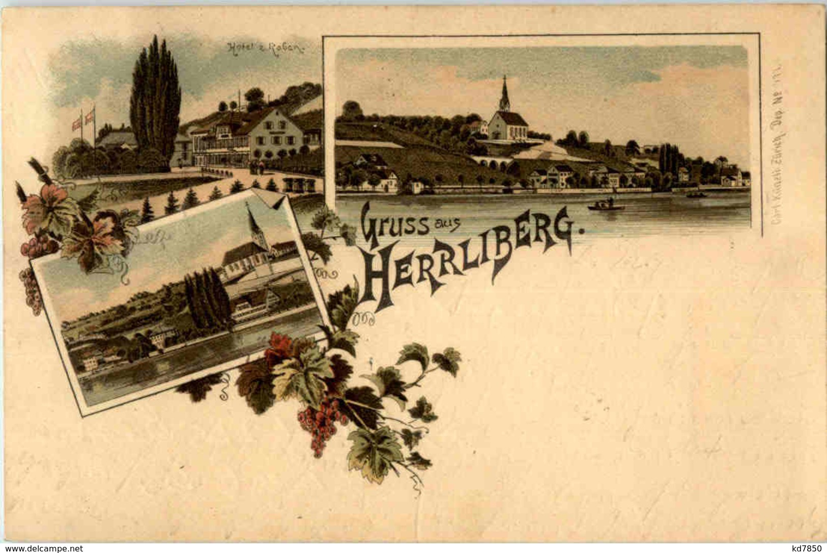 Grussaus Herrliberg - Litho - Herrliberg