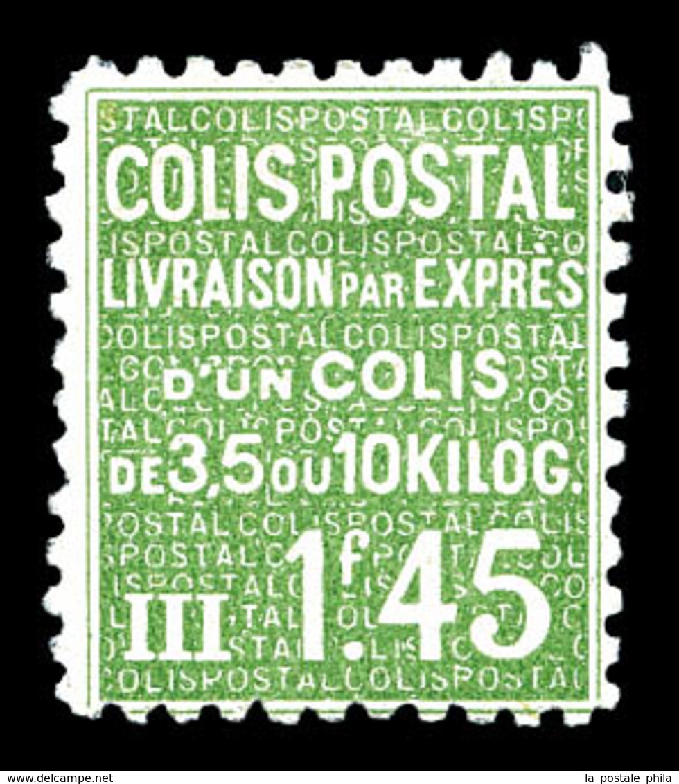 * N°99, 1f 45 Vert. TB  Qualité: *  Cote: 550 Euros - Mint/Hinged