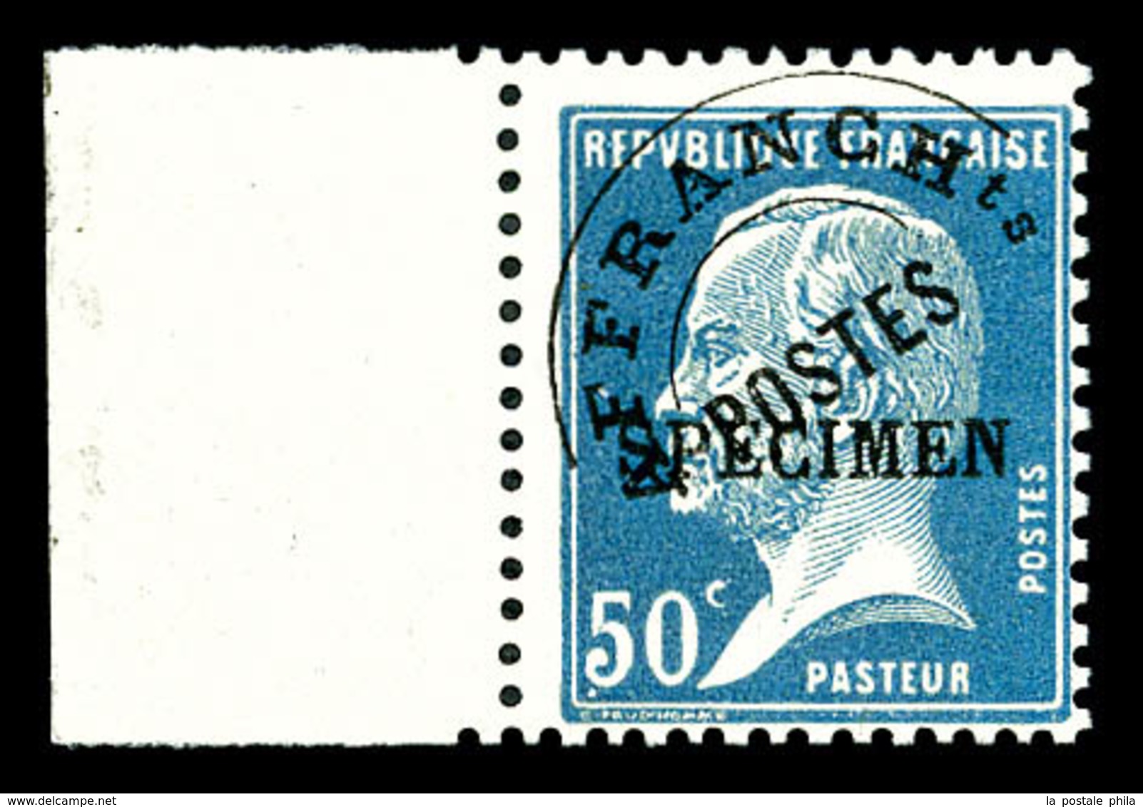 ** N°68-CI 1, 50c Pasteur, Bdf. TTB  Qualité: **  Cote: 400 Euros - Cursussen