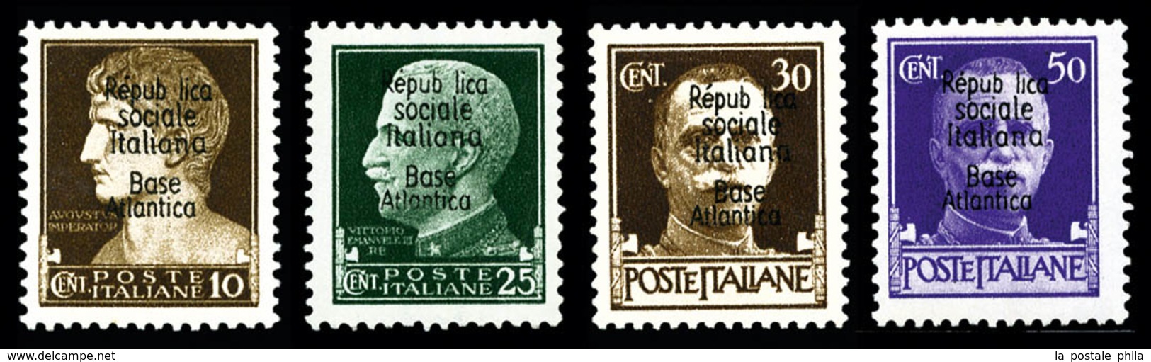 ** N°13a/17a, (N° Maury), Série Complète (sf N°14), Les 4 Valeurs Avec Variétés 'Répub Lica' Avec Un Seul 'b', TTB (cert - War Stamps