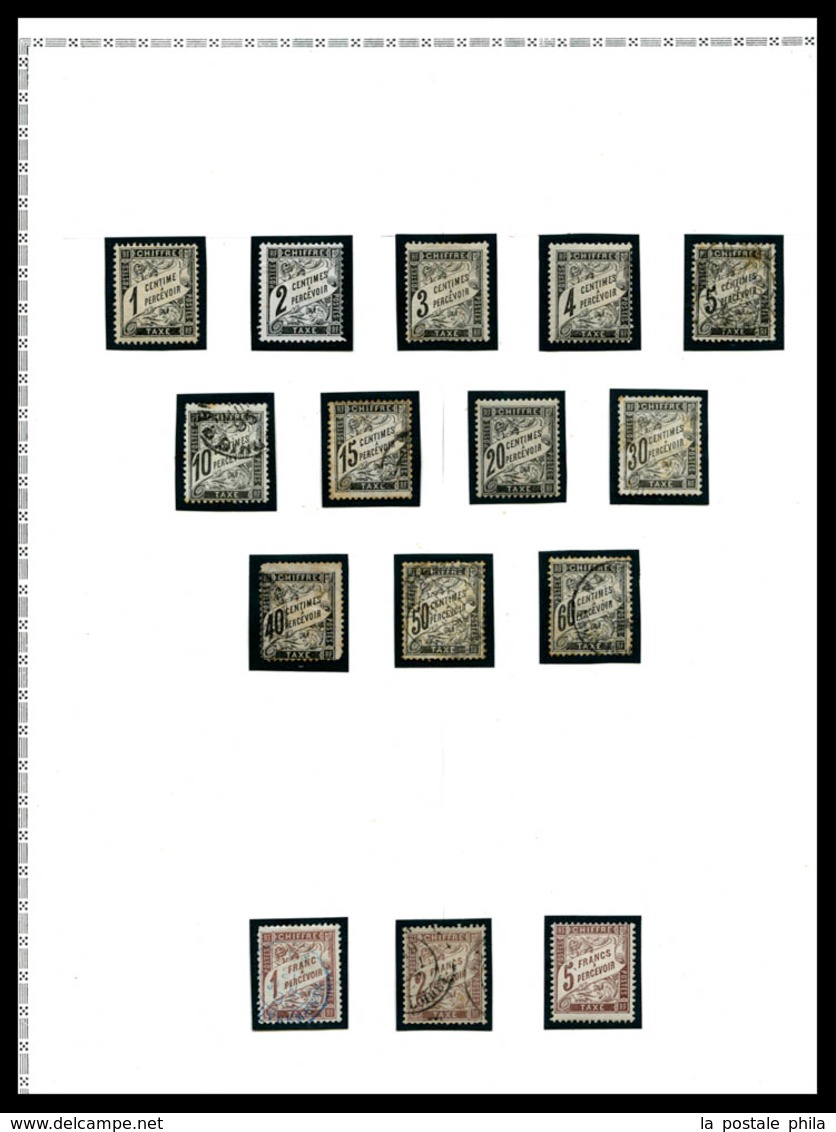 N Collection En 1 Volume Et Un Classeur. Bel Ensemble De Timbres Neufs Et Oblitérés Des Origines à 1947, Poste, PA, BF E - Sammlungen