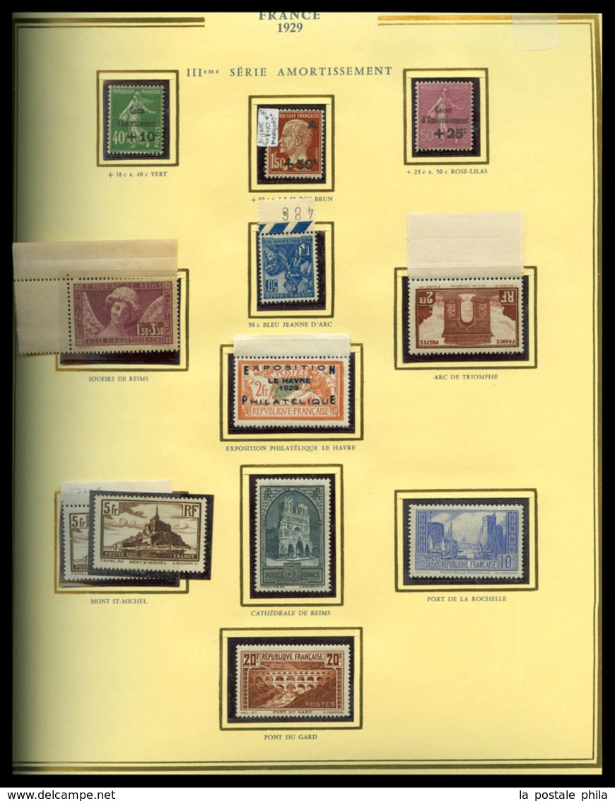 ** 1900/2000: Collection De Timbres Neufs** Depuis 1900 (quelques Sage Et Divers En Neufs), Quasi Complet Dont Mouchon, - Verzamelingen