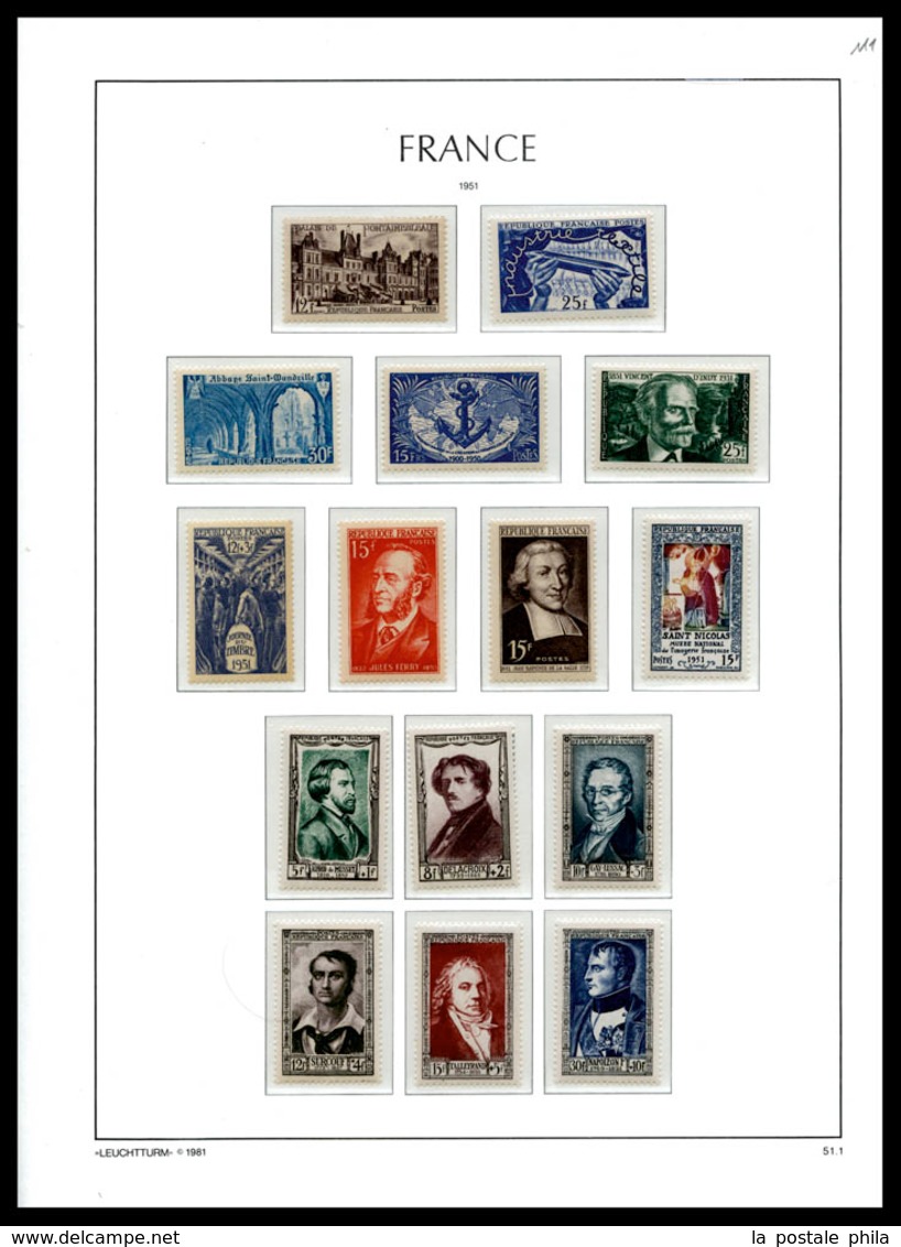 ** 1906/1953, Poste, Collection De Timbres Neuf** Presentée Album Dont Séries Personnages Célèbres. TB  Qualité: **  Cot - Verzamelingen