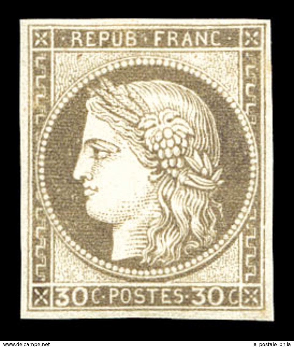 * COLONIES GENERALES, N°20, 30c Brun. TB  Qualité: *  Cote: 150 Euros - Aigle Impérial