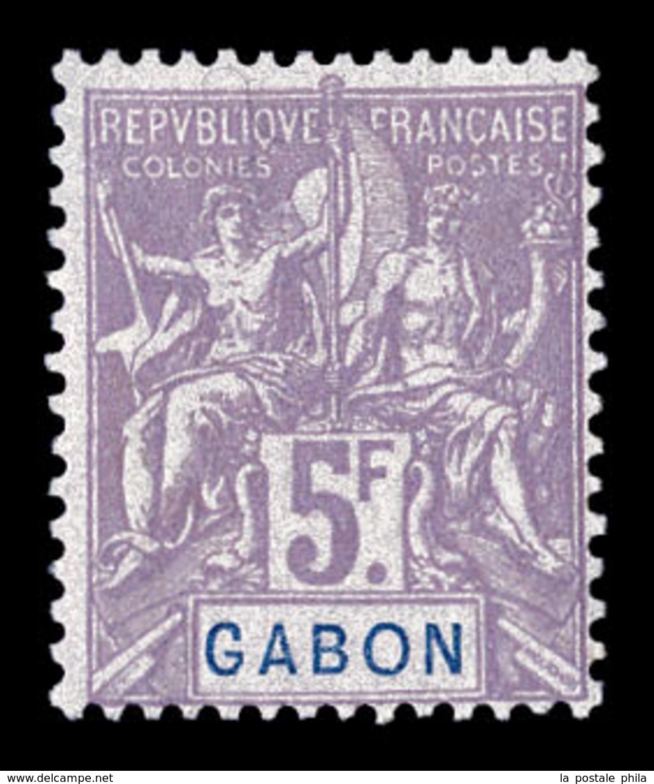 * GABON, N°16/32, Série Complète, Les 17 Valeurs TTB (certificat)  Qualité: *  Cote: 520 Euros - Unused Stamps