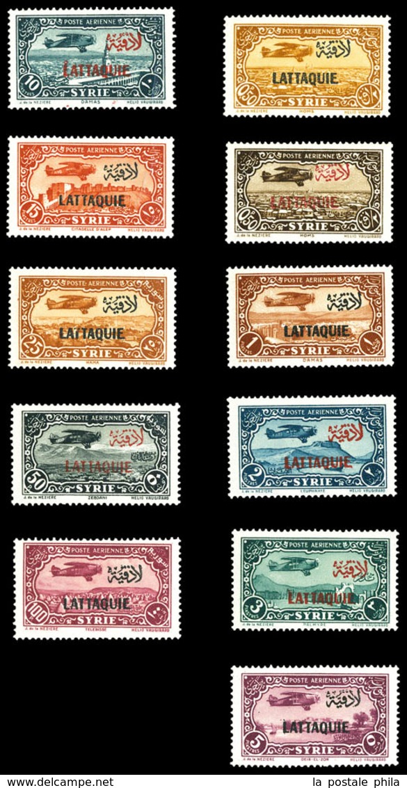 * LATTAQUIE, PA: N°1/11, Série Complète. TB  Qualité: *  Cote: 160 Euros - Unused Stamps