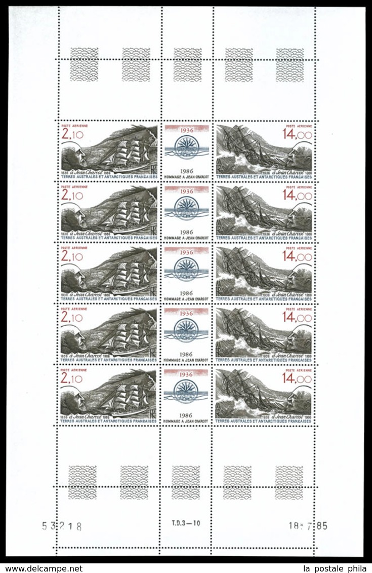 ** T.A.A.F., Collections: 1984 à 1992, POSTE, PA: Ensemble Principalement Composé De Feuilles, FACIALE 2507 €, TB  Quali - Unused Stamps
