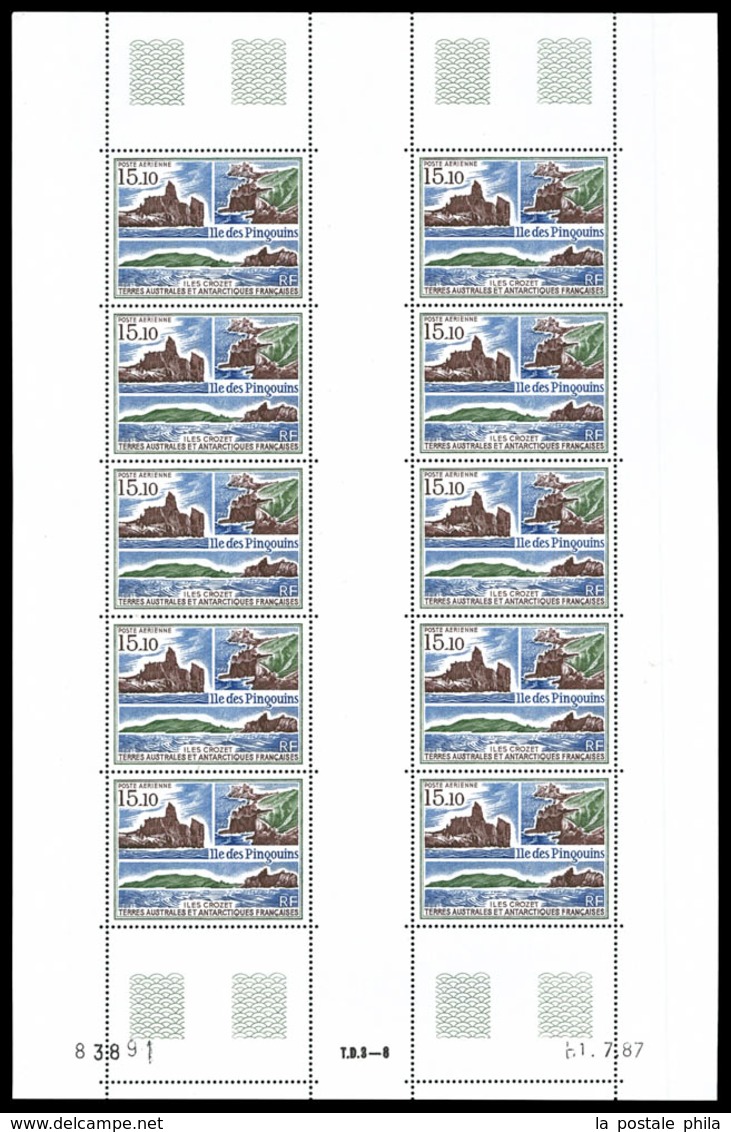 ** T.A.A.F., Collections: 1984 à 1992, POSTE, PA: Ensemble Principalement Composé De Feuilles, FACIALE 2507 €, TB  Quali - Unused Stamps