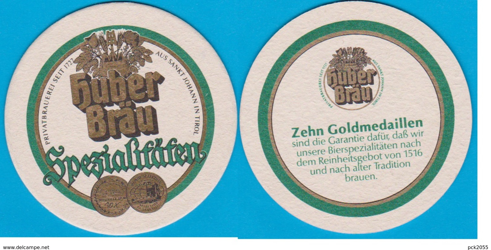 Familienbrauerei Huber St. Johann Tirol ( Bd 2057 ) Östereich Günstige Versandkosten - Bierviltjes