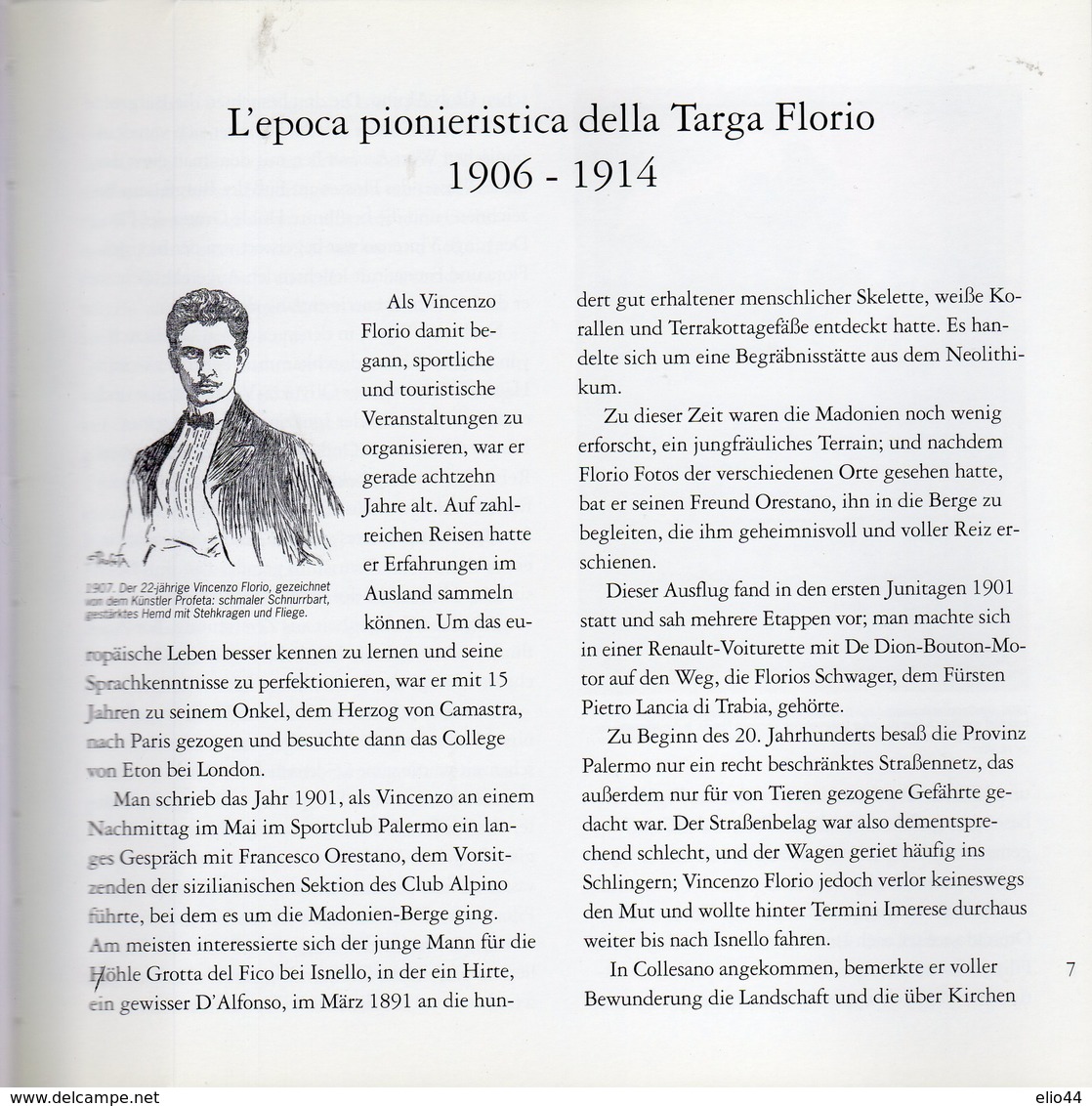 Libri - Palermo 2004 - Vincenzo Prestigiacomo - DIE PIONIEREPOCHE DER TARGA FLORIO - - Sports