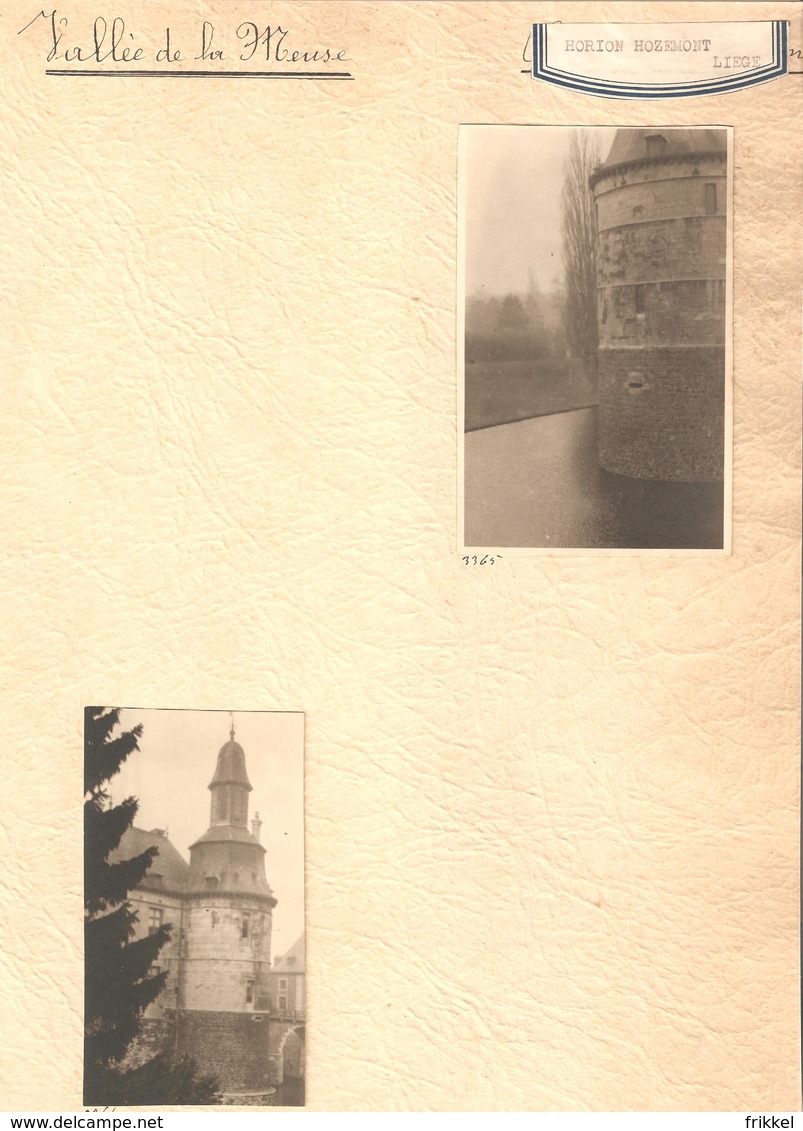 Horion Hozemont Chateau Prov. Liège  2x Foto 2x Photo - Grâce-Hollogne