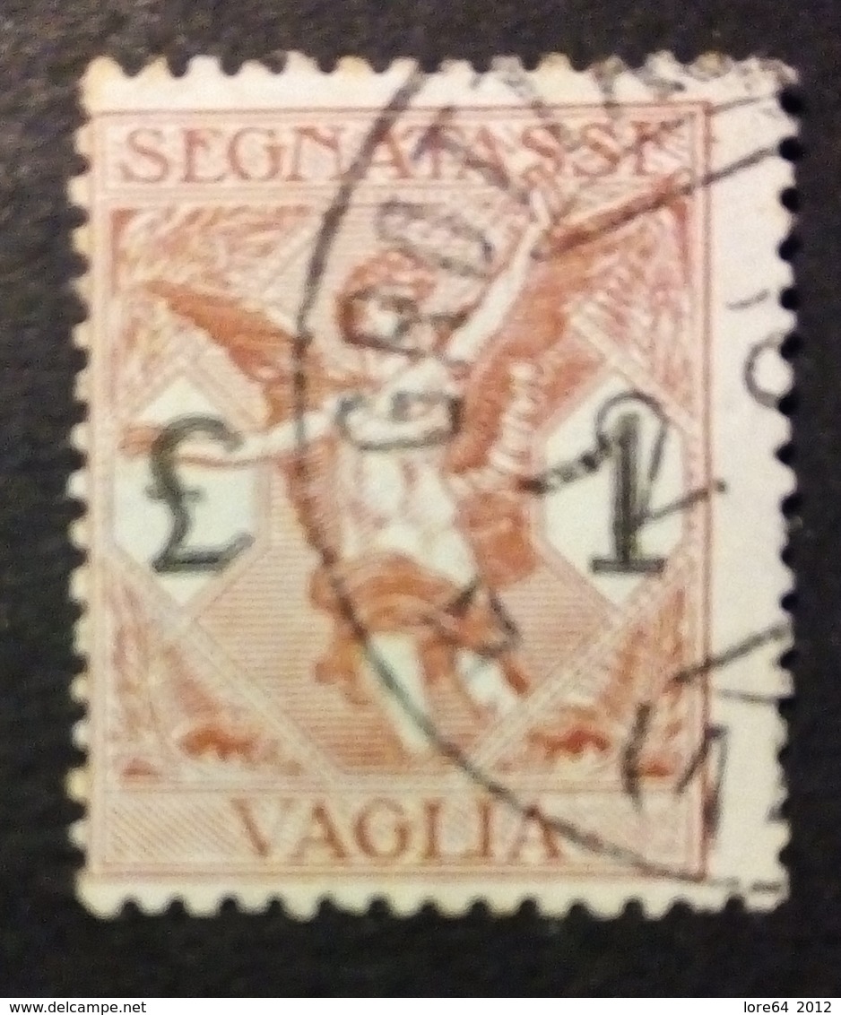 ITALIA 1924 - Segnatasse Per Vaglia N° Catalogo Unificato 4 - Segnatasse