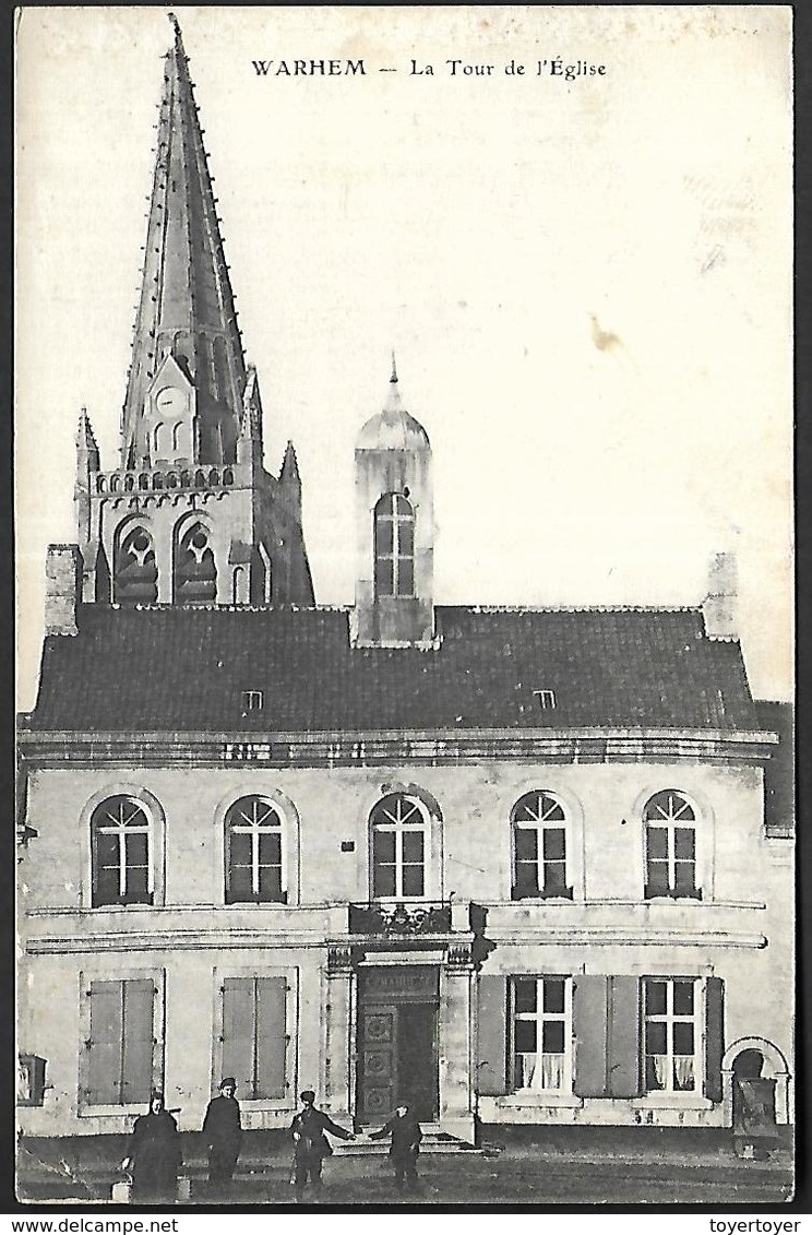 CP1008  CPA De Warhem La Tour De L'Eglise - Autres & Non Classés