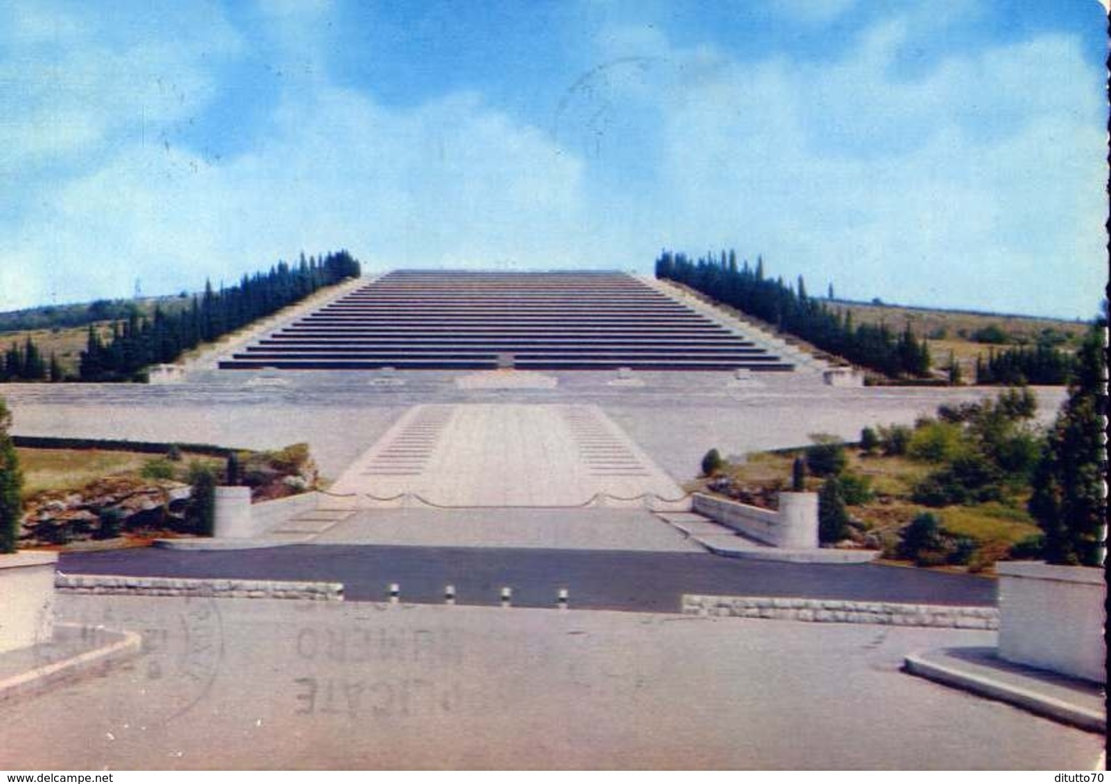 Sacrario Redipuglia - Gorizia - Veduta Panoramica - Formato Grande Viaggiata – E 9 - Gorizia