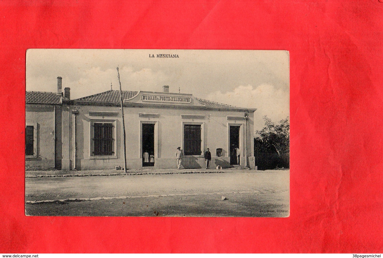 Carte Postale - LA MESKIANA - BUREAU De POSTE & TELEGRAPHE - Autres & Non Classés