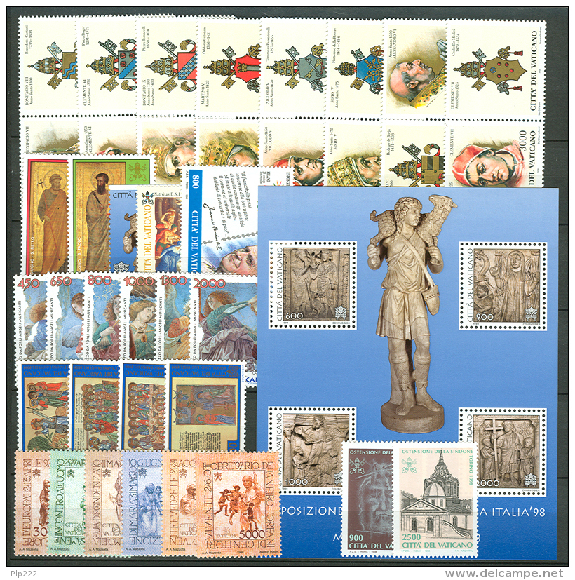 Vaticano 1998 Annata Completa/Complete Year MNH/** - Annate Complete