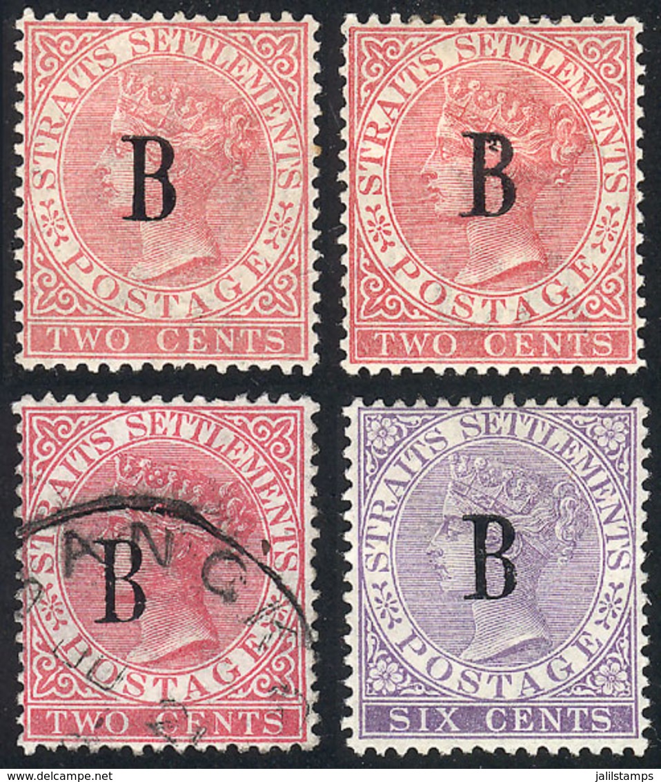 BANGKOK: Sc.12 (2 Examples Mint With Original Gum + 1 Used) And Sc.16 Mint Without Gum, Fine To VF Quality, Low Start! - Other & Unclassified