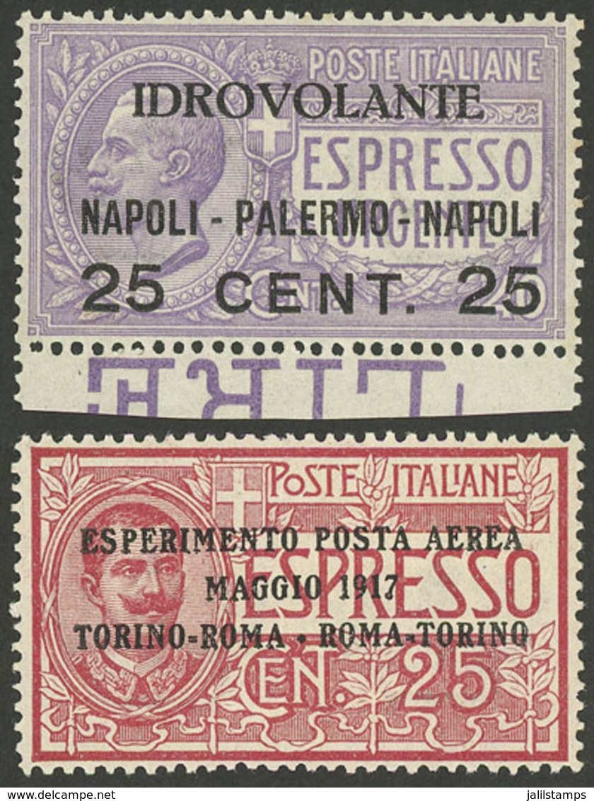 ITALY: Sc.C1 + C2, MNH, Excellent Quality! - Zonder Classificatie