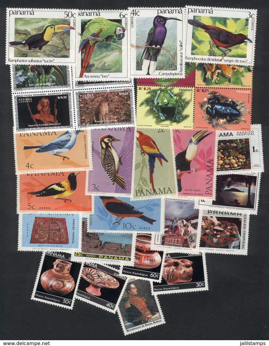 PANAMA: Lot Of Stamps And Complete Sets + Souvenir Sheets, Very Thematic, All Of Excellent Quality, LOW START! - Panama