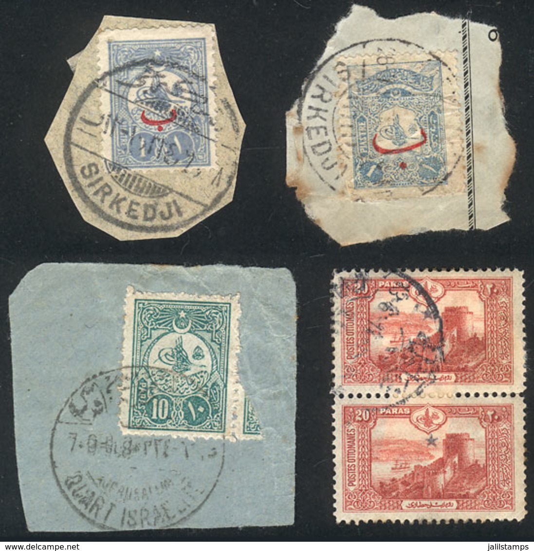 TURKEY: Small Lot Of Used Stamps, With Some Interesting Cancels, Low Start! - Andere & Zonder Classificatie