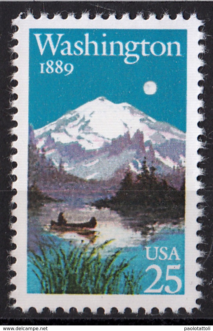 USA, 1989- Centenary State Of Washington. MintNH - Ungebraucht