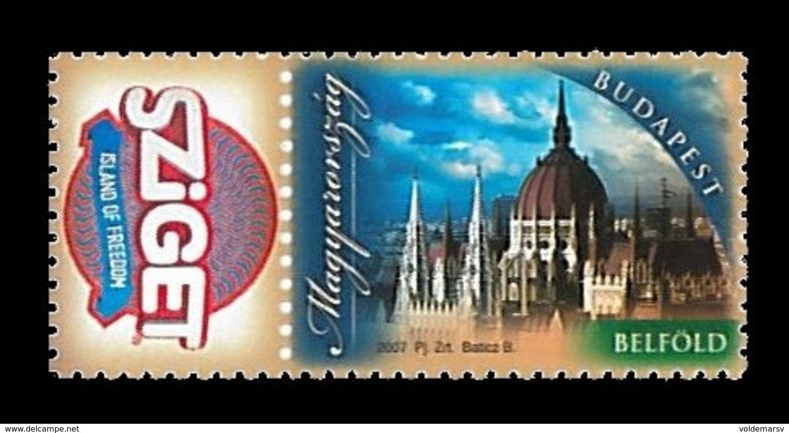 Hungary 2017 Mih. 5242II Sziget Music Festival In Budapest. Parliament MNH ** - Nuovi