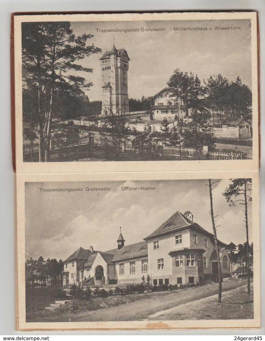 CARNET 11 CPSM SUR 12 GRAFENWOEHR (Allemagne-Bavière) - Site D'entraînement De Troupes Militaires De Grafenwoehr - Grafenwöhr