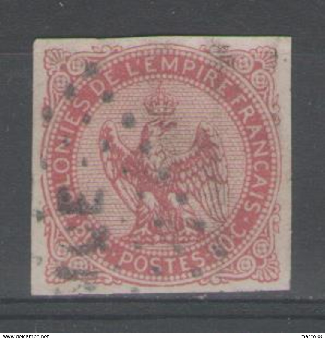 Colonies Générales:  N°6 Oblitéré MQE (Martinique)        - Cote 90€ - - Águila Imperial