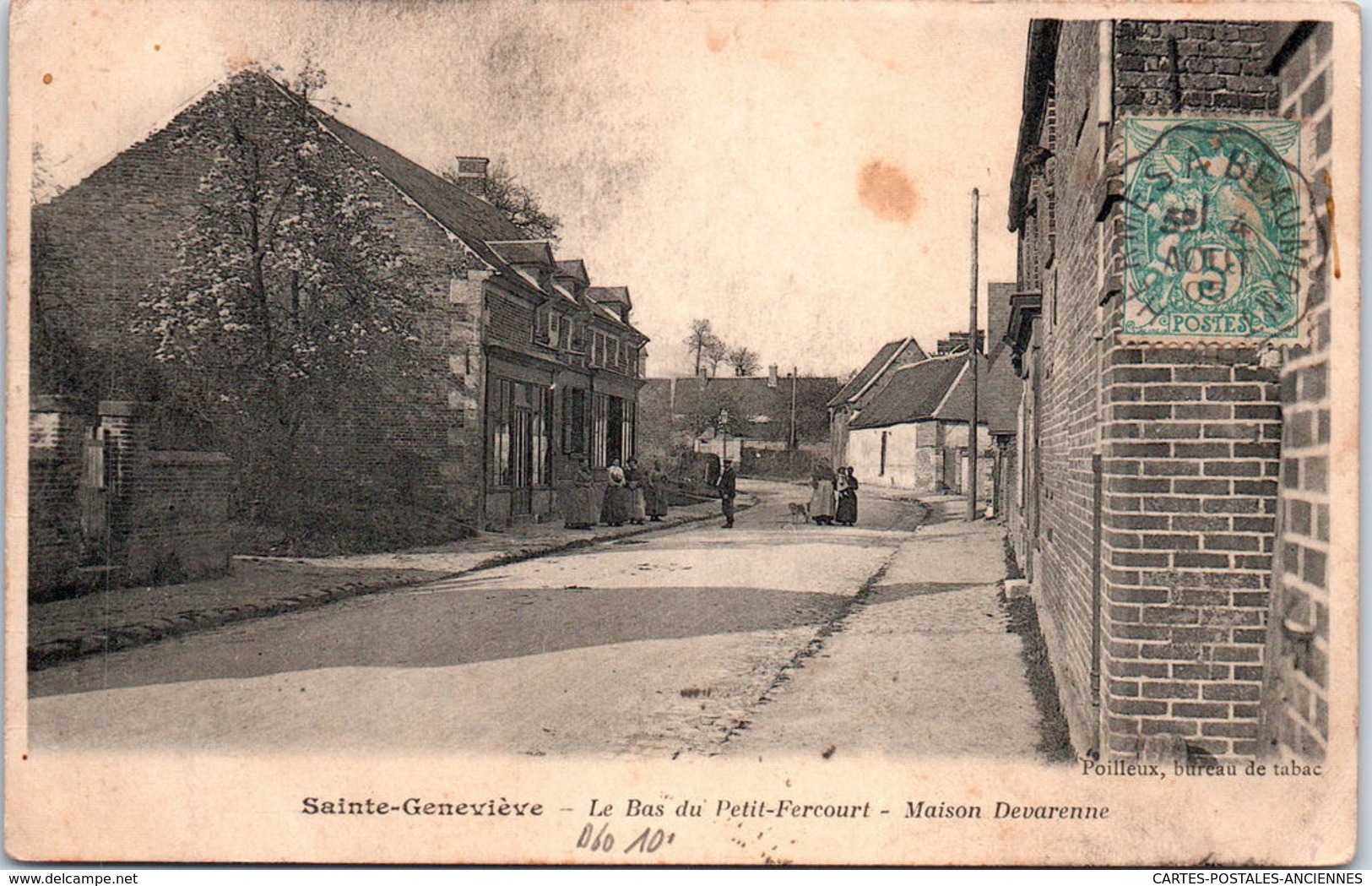 60 SAINTE GENEVIEVE - Le Bas Du Petit Fercourt, Maison Devarenne - Sainte-Geneviève