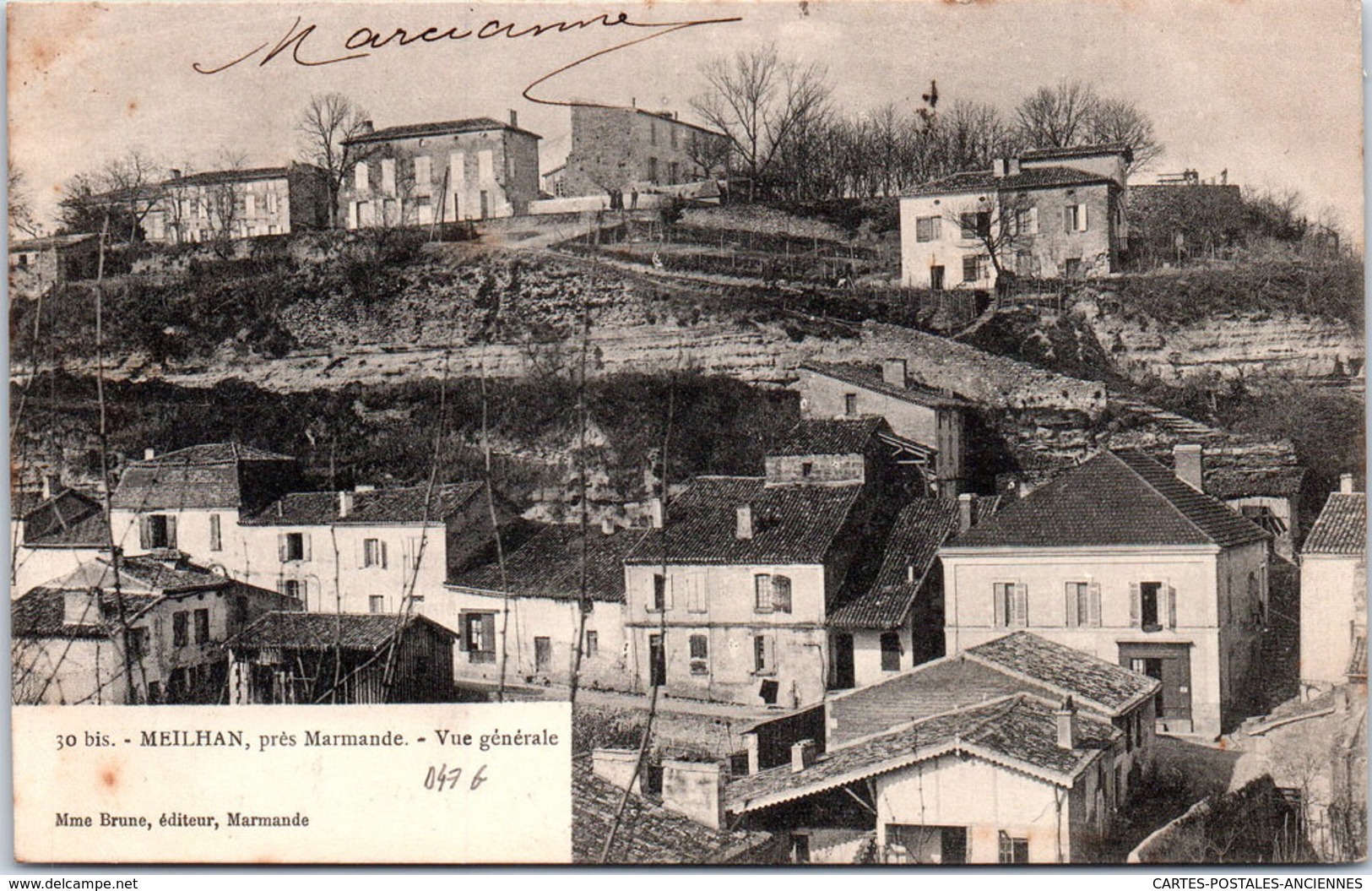 47 MEILHAN - Vue Générale De La Localité - Meilhan Sur Garonne