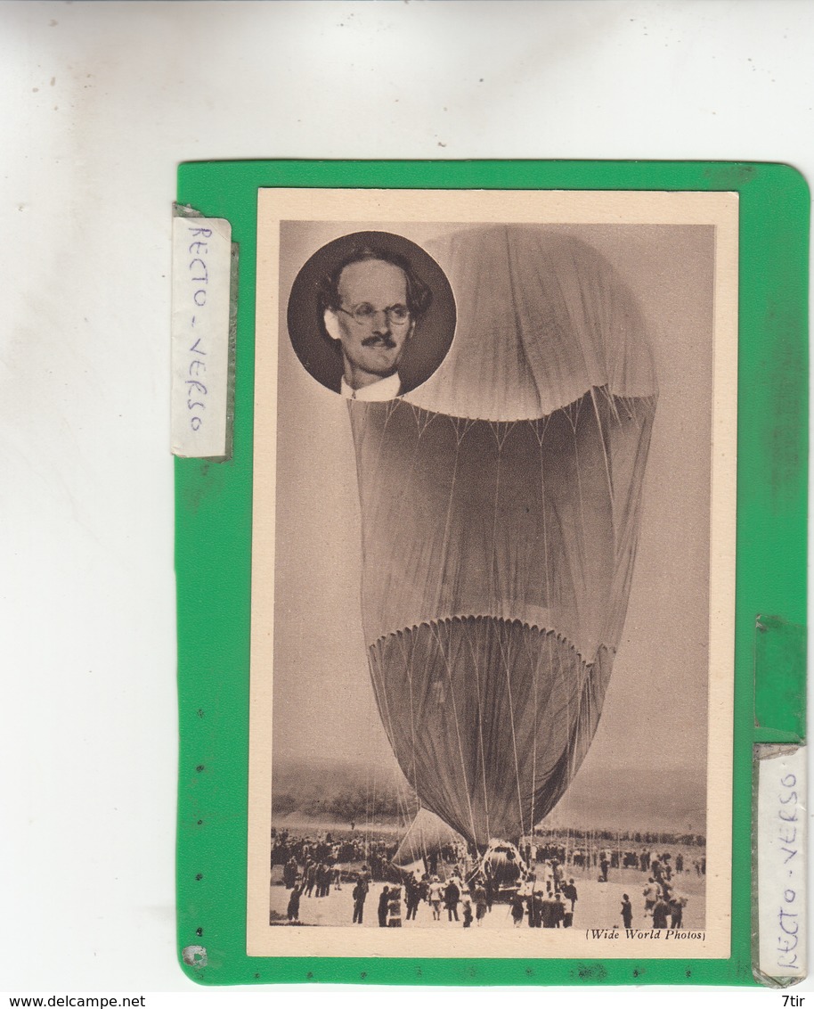 BALLON DU PROFESSEUR PICCARD - Montgolfières