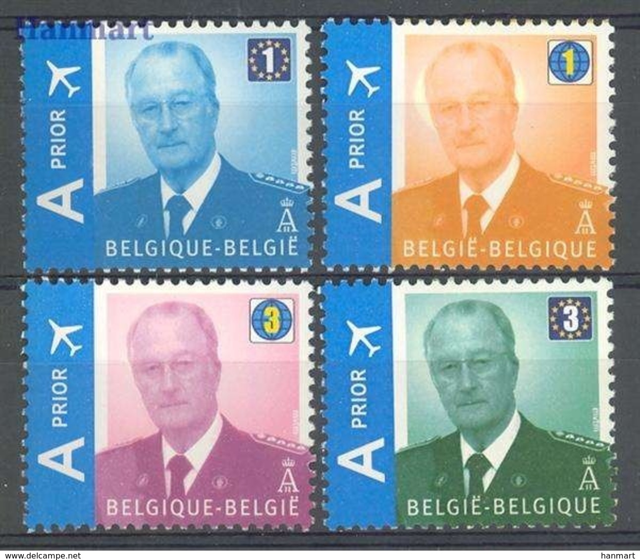 Belgium 2009 Mi 3913-3916 MNH ( ZE3 BLG3913-3916 ) - Royalties, Royals