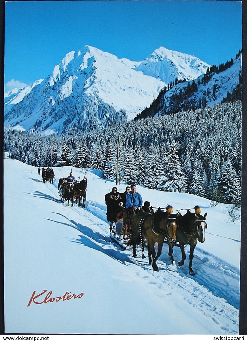 KLOSTERS Schlittenfahrt Nach Alp Novai - Klosters