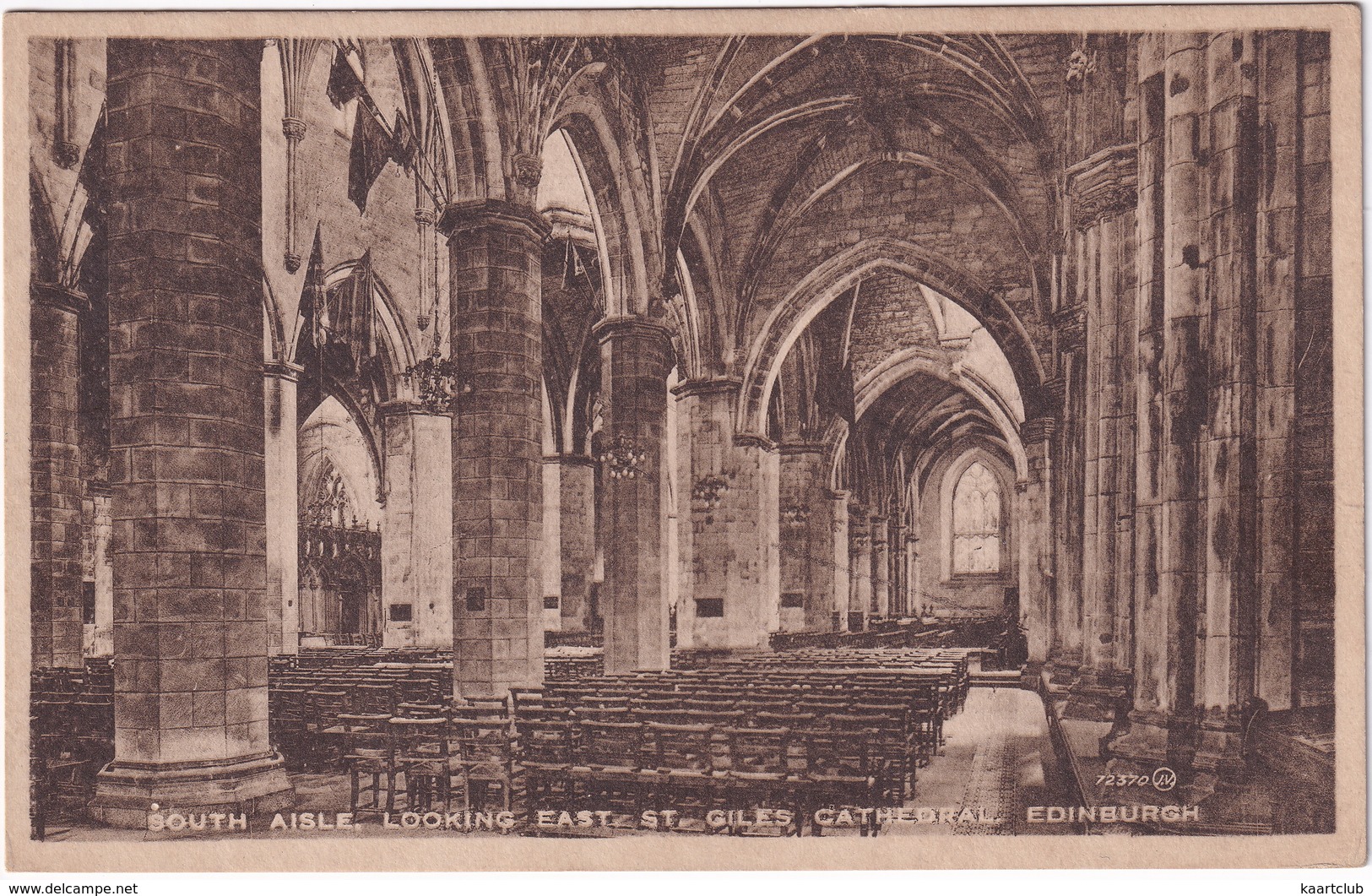 South Aisle. Looking East.- St. Giles Cathedral. Edinburgh - (Scotland) - Midlothian/ Edinburgh