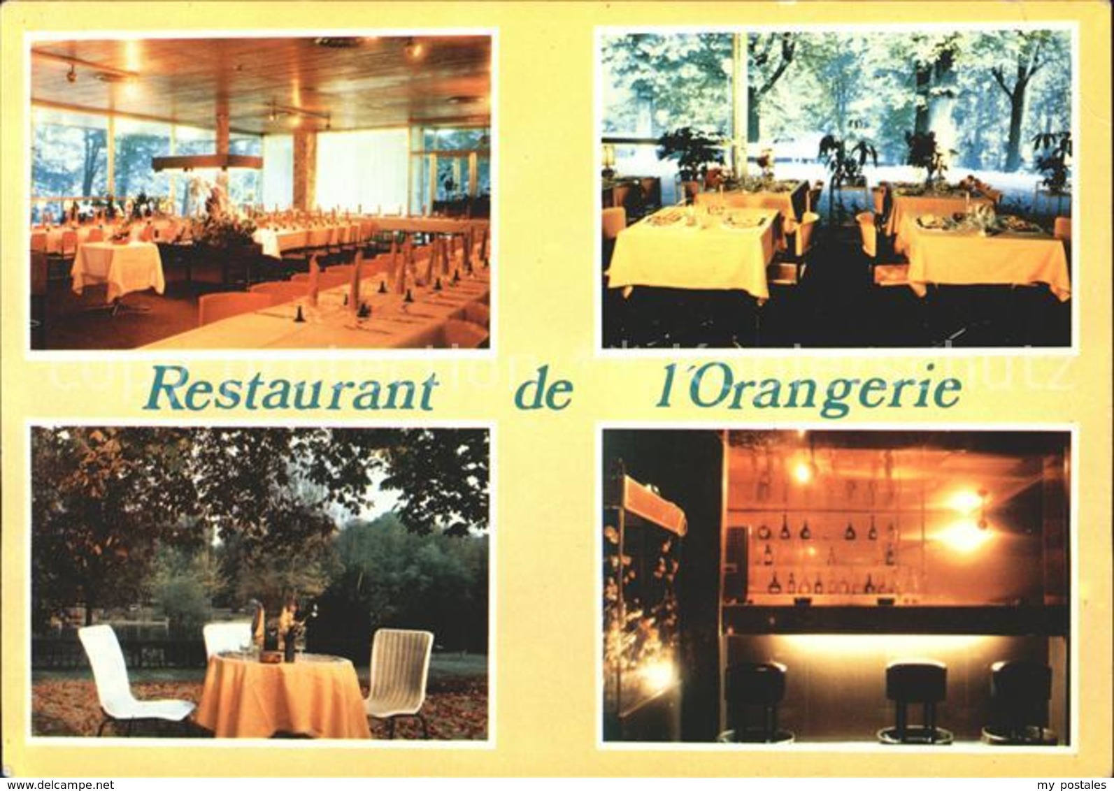 11892436 Strasbourg Alsace Restaurant De L'Orangerie Strasbourg - Autres & Non Classés