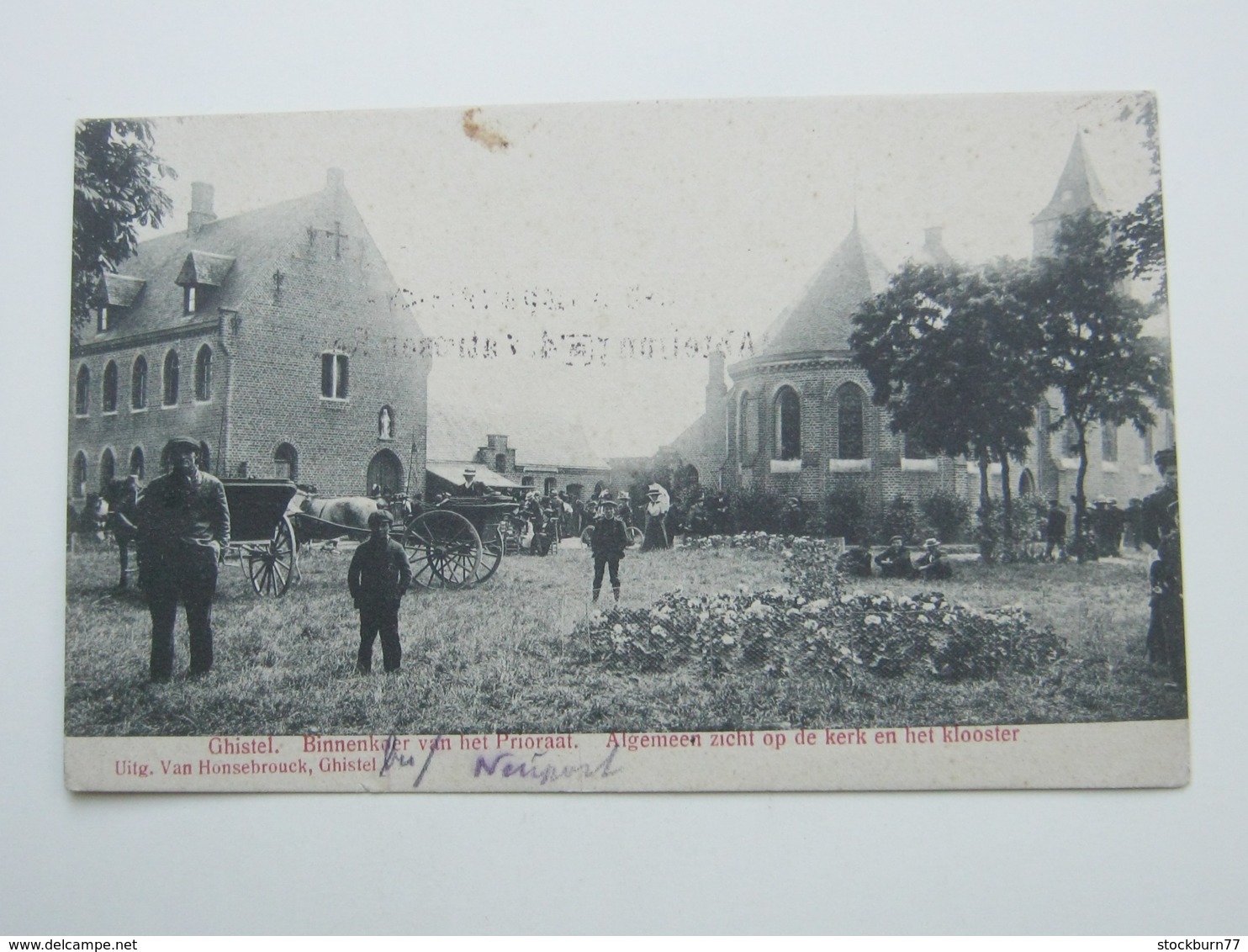 Gistel , Ghistel   ,  Carte Postale  1914 - Gistel