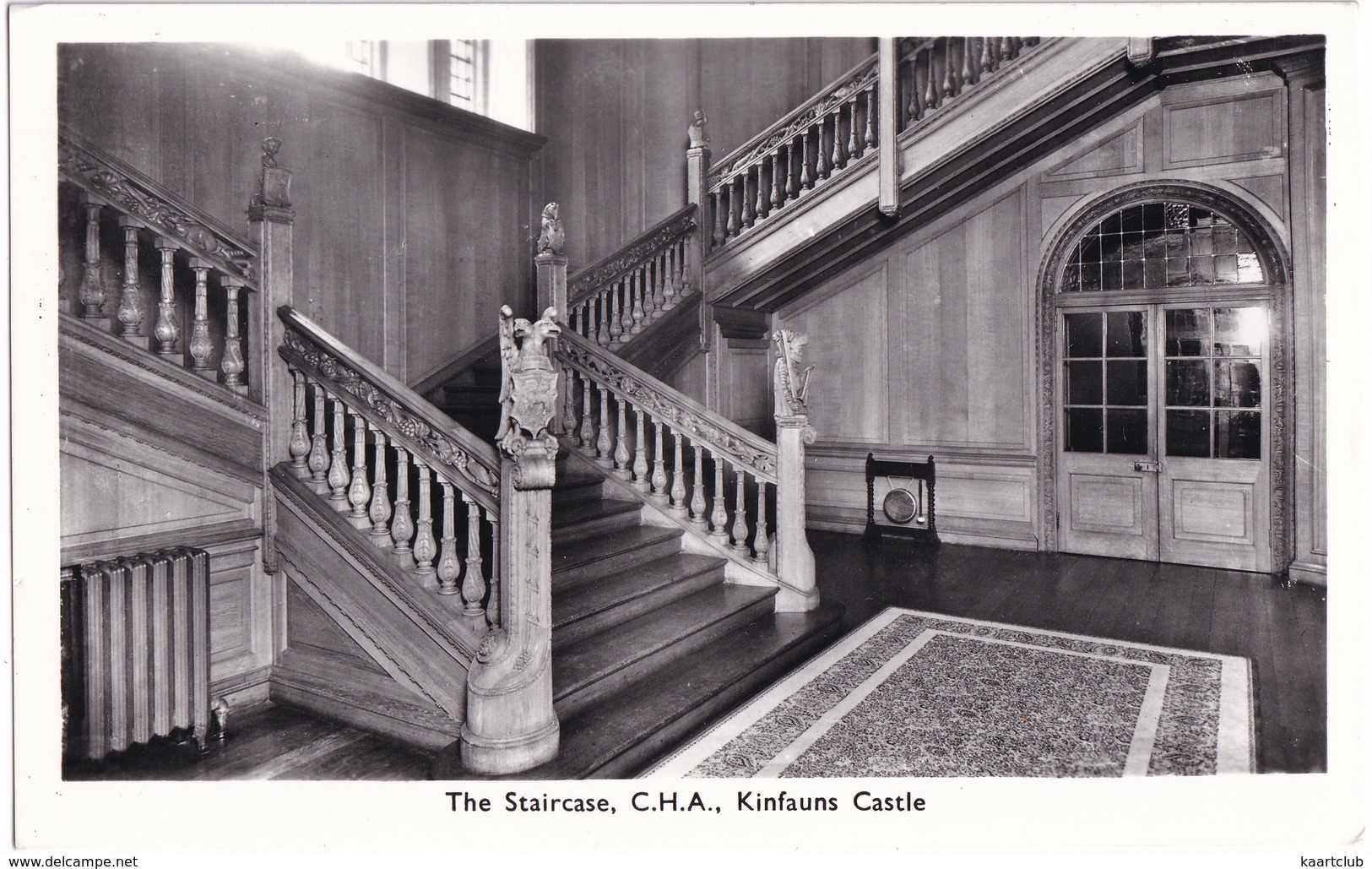 The Staircase, C.H.A., Kinfauns Castle - (Perth, Scotland) - Perthshire