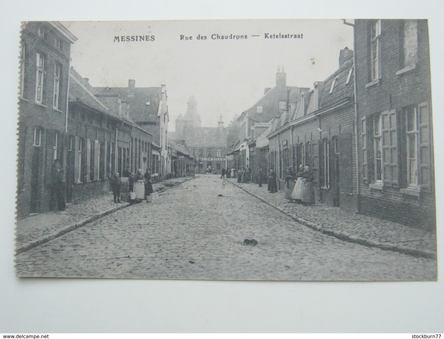 MESSINES    ,  Carte Postale  1916 - Mesen