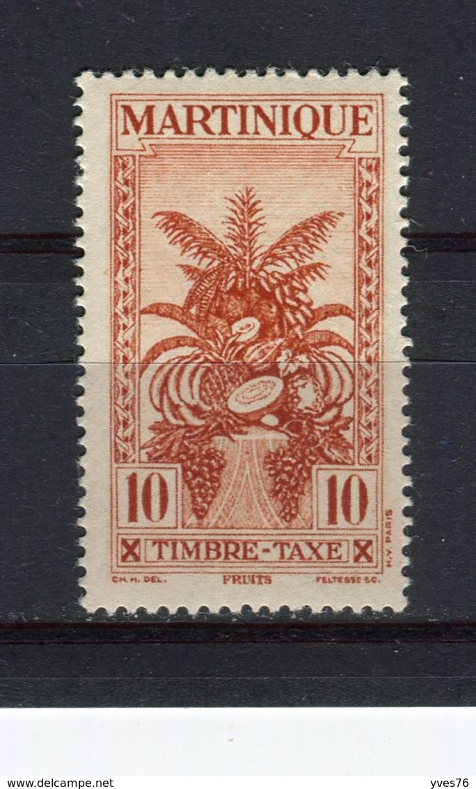 MARTINIQUE - Y&T Taxe N° 23** - Timbres-taxe