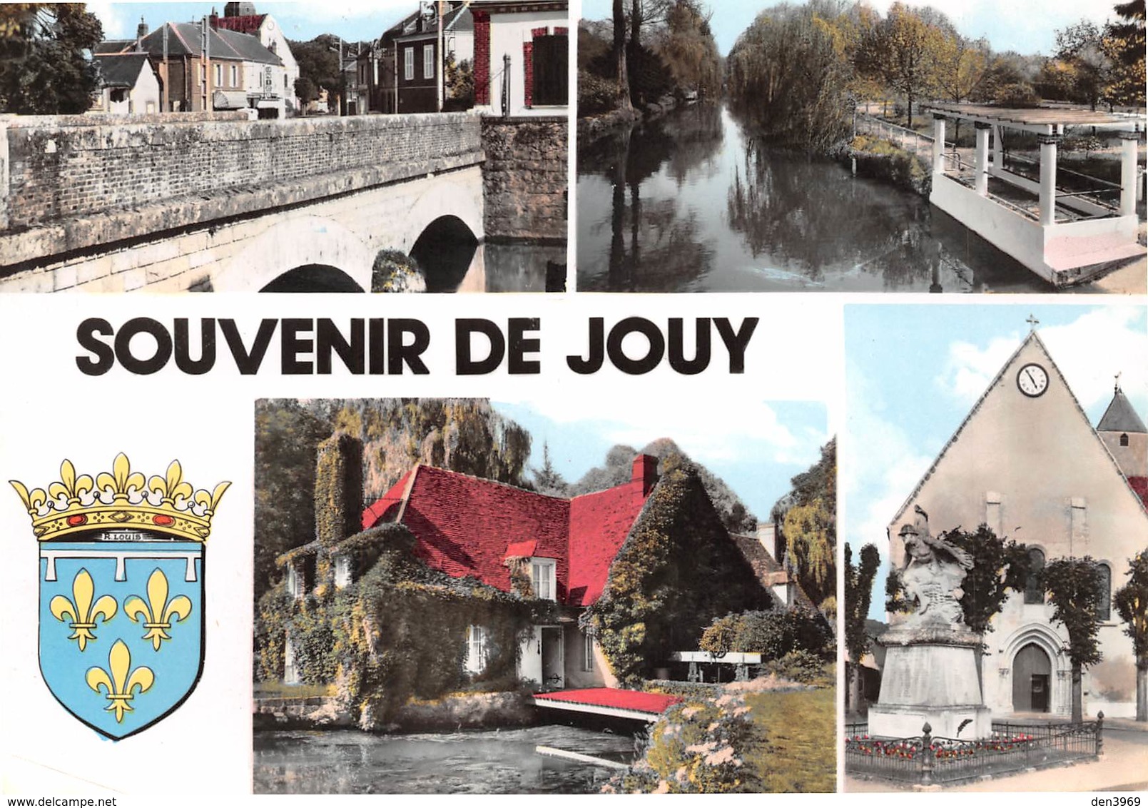 Jouy - Souvenirs - Eglise - Pont - Monument Aux Morts - Blason - Jouy